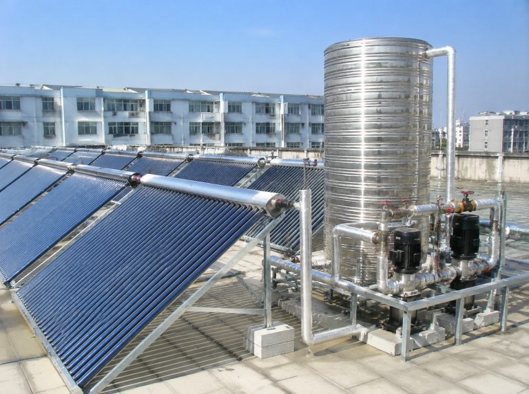 崂山区商用大容量真空管太阳能热水系统